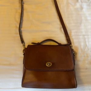 SOLD: Vintage Coach Crossbody